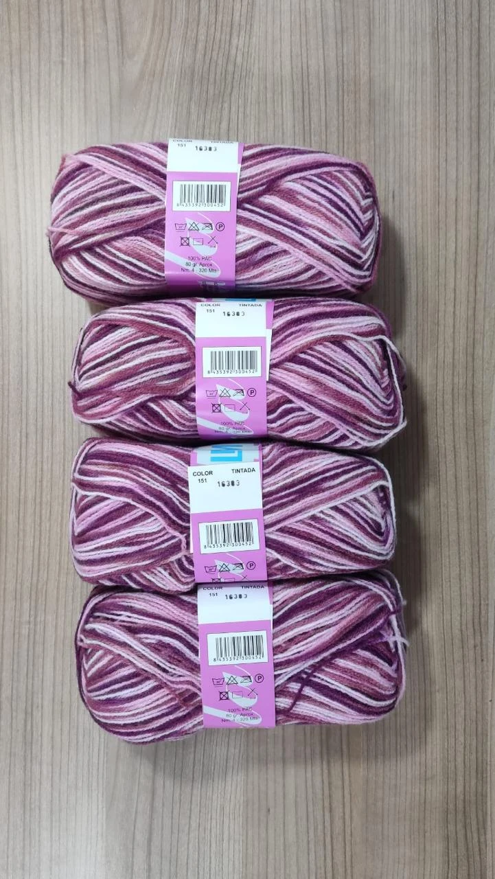 Ovillos lana degradado rosa – photo 2